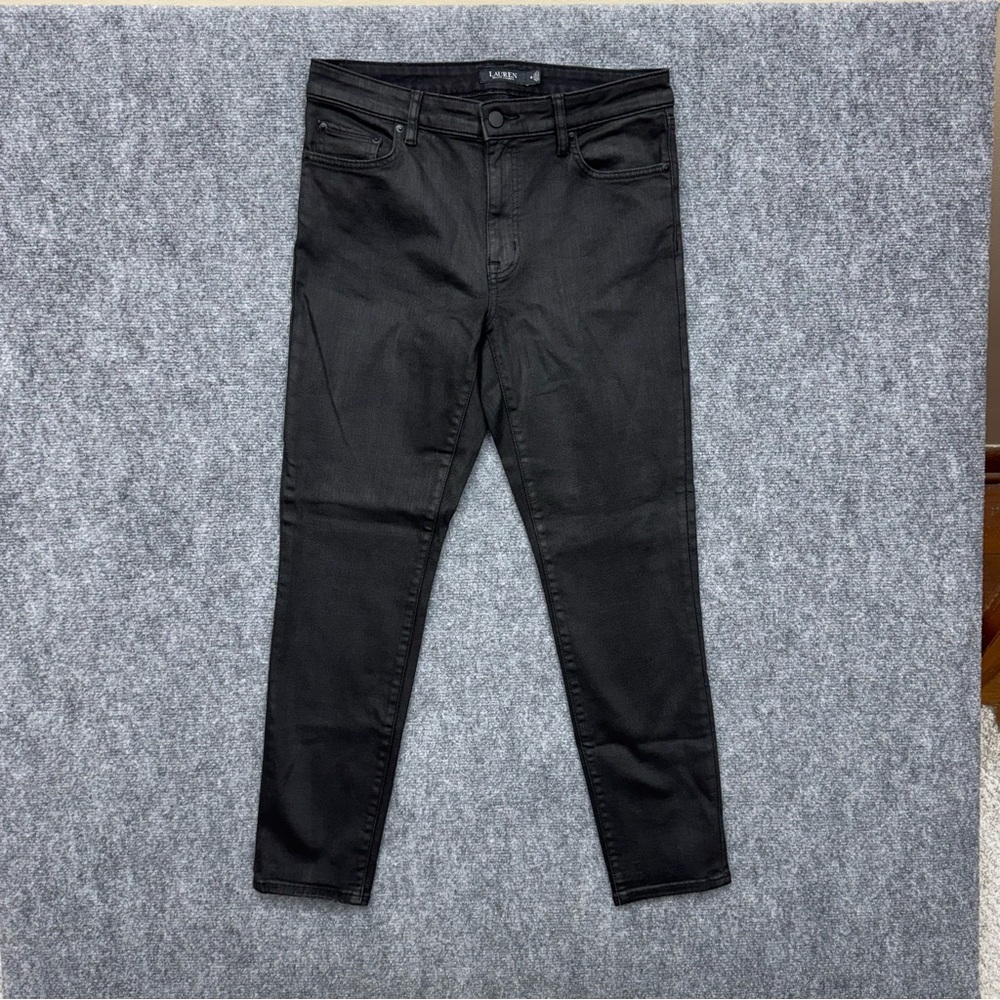 Lauren Ralph Lauren Jeans Black Women's size‎ 10 black label